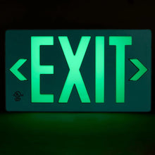 Load image into Gallery viewer, Photoluminescent Exit Sign 50FT
