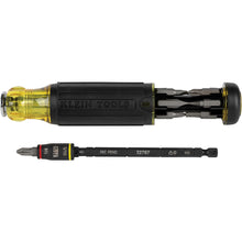Load image into Gallery viewer, Klein Tools 14-in-1 HVAC Adjustable-Length Impact Screwdriver with Flip Socket
