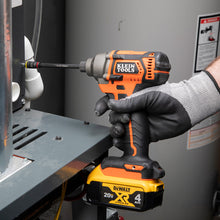 Load image into Gallery viewer, Klein Tools 14-in-1 HVAC Adjustable-Length Impact Screwdriver with Flip Socket
