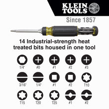 Load image into Gallery viewer, Klein Tools 15-in-1 Multi-Bit Ratcheting Screwdriver
