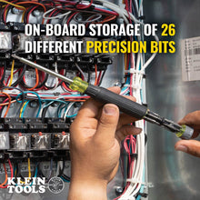 Load image into Gallery viewer, Klein Tools 27-in-1 Multi-Bit Precision Screwdriver with Apple® Bits
