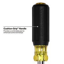 Load image into Gallery viewer, Klein Tools 32500 Multi-Bit Screwdriver / Nut Driver 11-in-1 Ph Sl Sq TORX Bits
