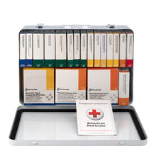 Load image into Gallery viewer, First Aid Only 36 Unit First Aid Kit with BBP and CPR, Metal Case
