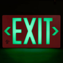 Load image into Gallery viewer, Photoluminescent Exit Sign 50FT
