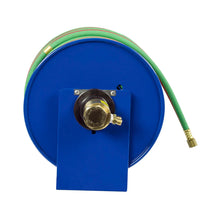 Load image into Gallery viewer, Coxreels 100W Series Hand-Crank Twin-Line Welding Hose Reel 100 ft Capacity
