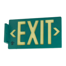 Load image into Gallery viewer, Photoluminescent Exit Sign 100FT
