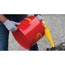 Load image into Gallery viewer, Eagle Manufacturing 5 Gallon Steel Safety Can for Flammables Type I Flame Arrester Funnel Red (view 5 of 5)
