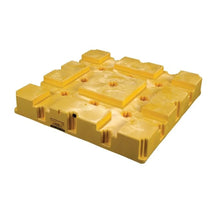 Load image into Gallery viewer, Eagle Manufacturing 4 Drum Plastic Pallet With Drain Yellow (view 5 of 5)
