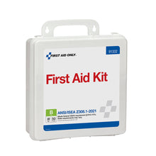 Load image into Gallery viewer, First Aid Only 50 Person ANSI B Plastic First Aid Kit, ANSI 2021 Compliant
