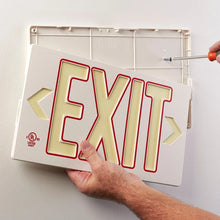 Load image into Gallery viewer, Photoluminescent Exit Sign 50FT
