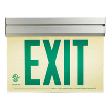 Load image into Gallery viewer, Photoluminescent Exit Sign with Acrylic Frame 50FT
