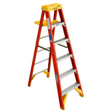 Load image into Gallery viewer, Werner 6ft Type IA Fiberglass Step Ladder 6206
