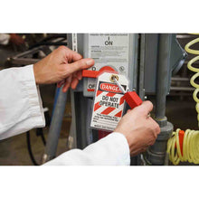 Load image into Gallery viewer, Brady DANGER Do Not Operate Energy Source Lockout Tagout Tags
