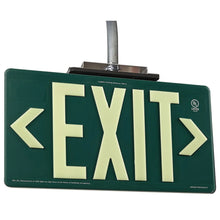 Load image into Gallery viewer, Photoluminescent Exit Sign for Outdoor and Wet Locations 100FT
