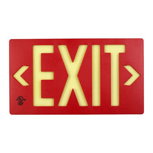 Load image into Gallery viewer, Photoluminescent Exit Sign 100FT
