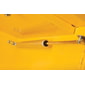 Load image into Gallery viewer, Justrite 45 Gallon, 2 Shelves, Self Close Doors, Outdoor Flammable Storage Cabinet, Yellow - 814520
