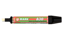 Load image into Gallery viewer, U-Mark A30 Broad Tip Paint Marker – Black (6/box)
