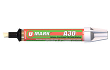 Load image into Gallery viewer, U-Mark A30 Broad Tip Paint Marker – White (6/box)
