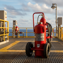 Load image into Gallery viewer, Buckeye 125 lb Purple K Wheeled Fire Extinguisher 320-B:C
