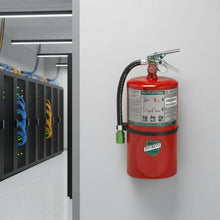 Load image into Gallery viewer, Red fire extinguisher with a visible 'Buckeye' logo on a white background

