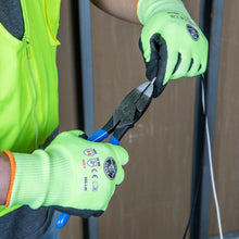 Load image into Gallery viewer, Klein Tools Lineman's High-Leverage Pliers 9.33 in OAL 0.781 in Side Cutting Length Plastic-Dipped Handles
