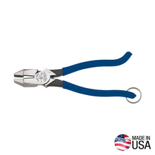 Load image into Gallery viewer, Klein Tools Ironworker's Pliers Aggressive Knurl 9-Inch
