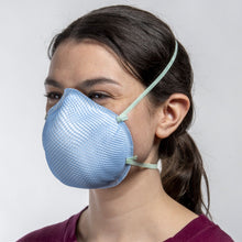 Load image into Gallery viewer, Moldex 1517 N95 Disposable Healthcare Particulate Respirator &amp; Surgical Mask, Low Profile, NIOSH Approved
