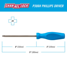Load image into Gallery viewer, Channellock #3×6″ Phillips Screwdriver
