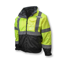 Load image into Gallery viewer, Radians SJ210B Three-in-One Deluxe High Visibility Bomber Jacket
