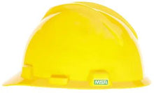 Load image into Gallery viewer, MSA V-Gard Slotted Hard Hat Cap, Swing Suspension, Yellow
