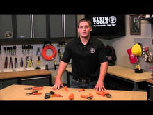 Load and play video in Gallery viewer, Klein Tools Long Nose Side Cutter Pliers 8-In Slim Insulated
