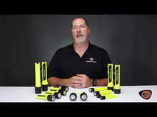 Load and play video in Gallery viewer, Streamlight ProPolymer® Flashlight 4 AA 67 Lumens 7 LED Yellow
