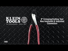 Load and play video in Gallery viewer, Klein Tools 1005 Crimping and Cutting Tool for Connectors
