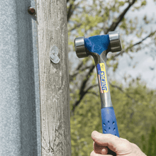 Load image into Gallery viewer, Estwing E3-40L Lineman's Hammer 40 oz One-Piece Forged Steel with Leather Grip
