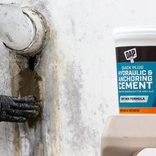 Load image into Gallery viewer, DAP Quick Plug Hydraulic &amp; Anchoring Cement 10 lb Tub
