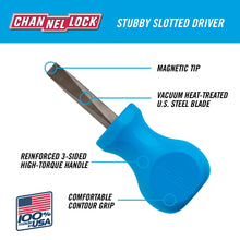 Load image into Gallery viewer, Channellock 1/4×1.5″ Slotted Screwdriver
